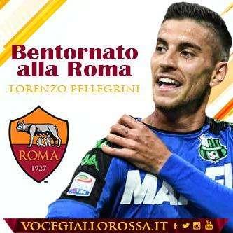 COMUNICATO AS ROMA - Ufficiale l'acquisto di Pellegrini. Il giocatore: "Tornare è incredibile. Vogliono ripartire anche da me"