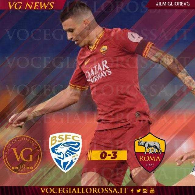 #IlMiglioreVG - Roger Ibañez è il man of the match di Brescia-Roma 0-3. GRAFICA!