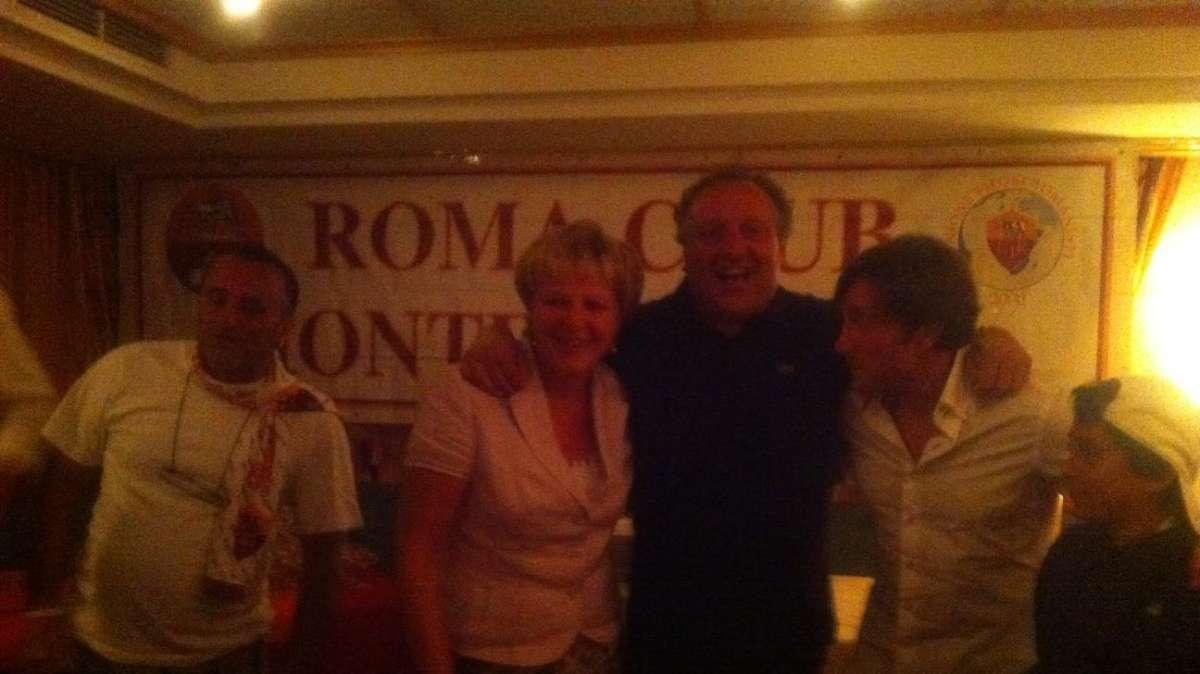 LIVE RISCONE - Brindisi per l'ottavo compleanno del Roma Club Montecitorio FOTO!