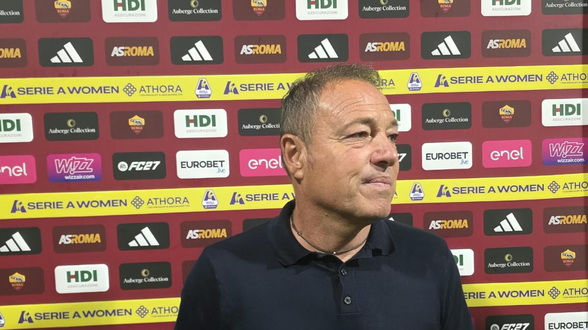 Roma Femminile, Piovani: "Si è vista solo la mia squadra in campo. Faccio i complimenti alle ragazze"