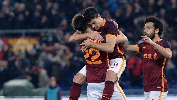 La Samp si sveglia tardi; giallorossi in scia del terzo posto