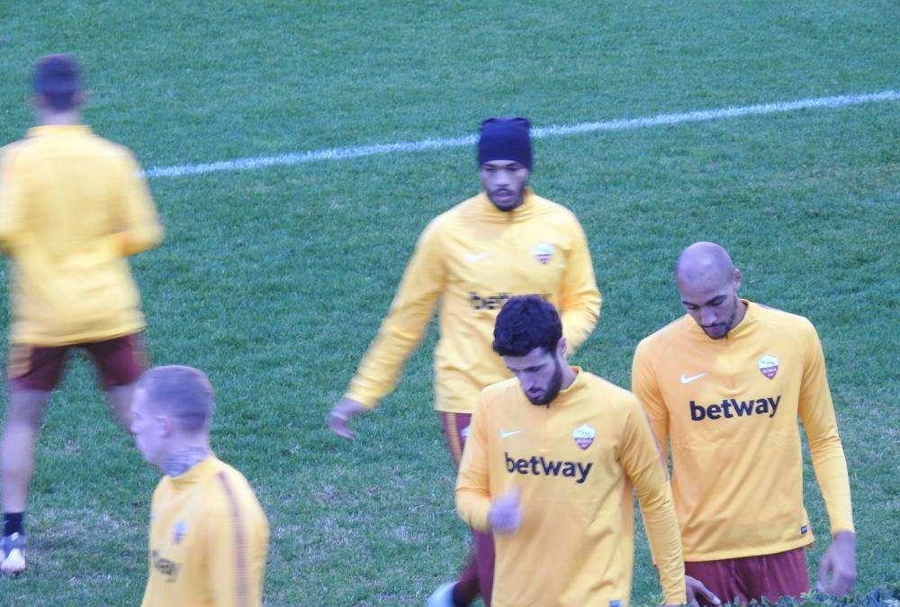 TRIGORIA - Individuale in campo per Perotti, palestra per De Rossi e Pastore, terapie per Lorenzo Pellegrini. Manolas e Olsen in gruppo. FOTO! VIDEO!