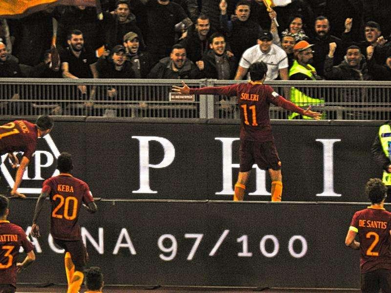Il vantaggio giallorosso firmato da Soleri ➡ La Photogallery