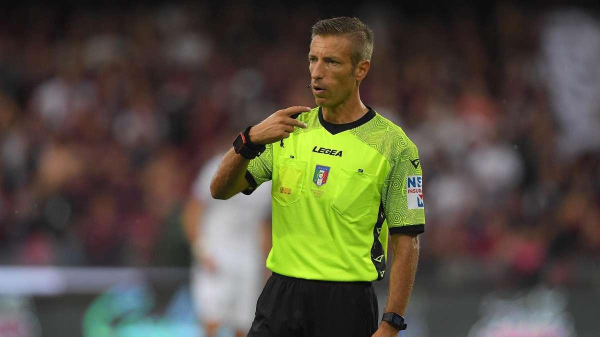 Serie A - Le designazioni dell'8ª giornata: Inter-Roma a Massa