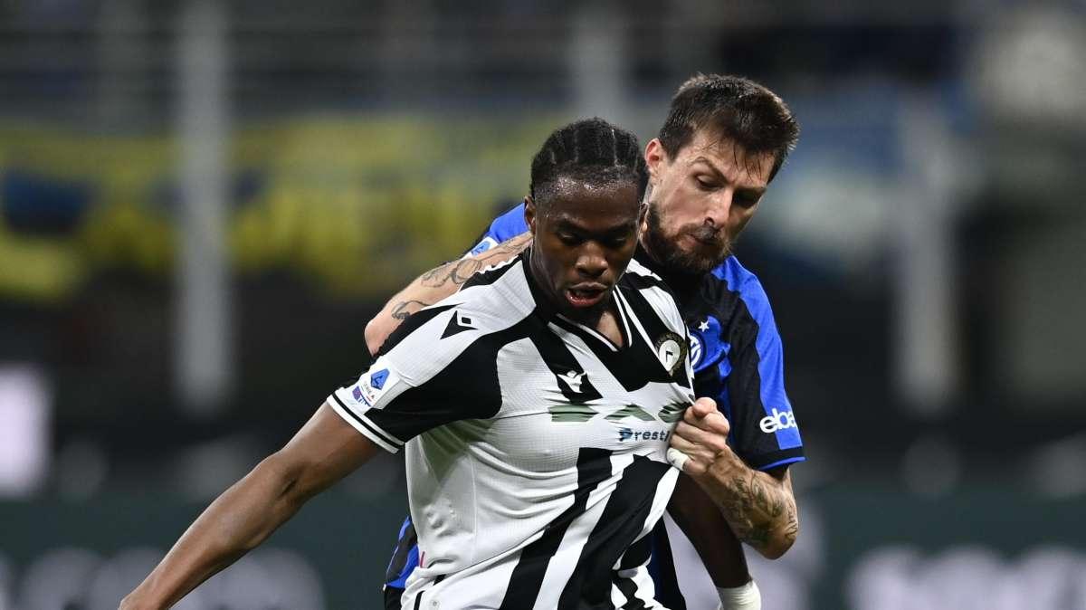 Udinese, Ehizibue:  "Contro la Roma in casa loro sarà difficile, però possiamo prenderci i tre punti"