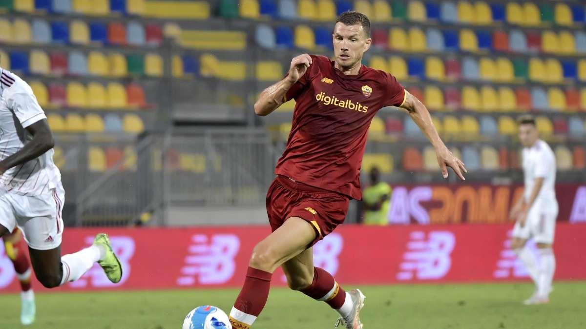 Roma-Belenenses 3-1 - Džeko, Zaniolo e Borja Mayoral firmano il successo
