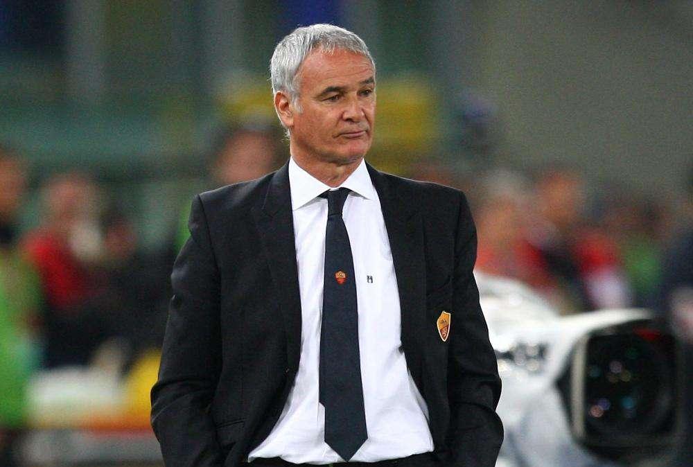 Roma-Inter: Ranieri stringe la mano a Mourinho