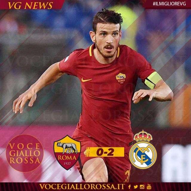 #IlMiglioreVG - Florenzi è il man of the match di Roma-Real Madrid 0-2. GRAFICA!