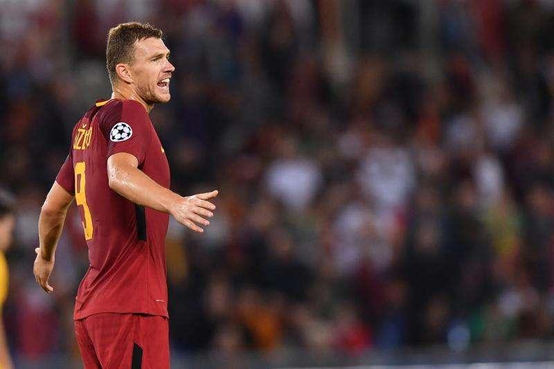 Dzeko: "Una squadra come noi non può giocare così nella ripresa. L'anno scorso avevo più giocatori vicino a me"