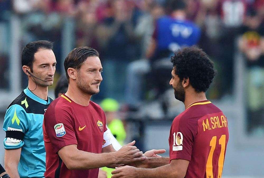 Salah: "Giocando con Totti ho realizzato uno dei miei sogni"