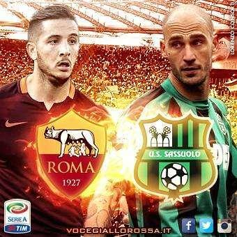 Roma-Sassuolo - La copertina