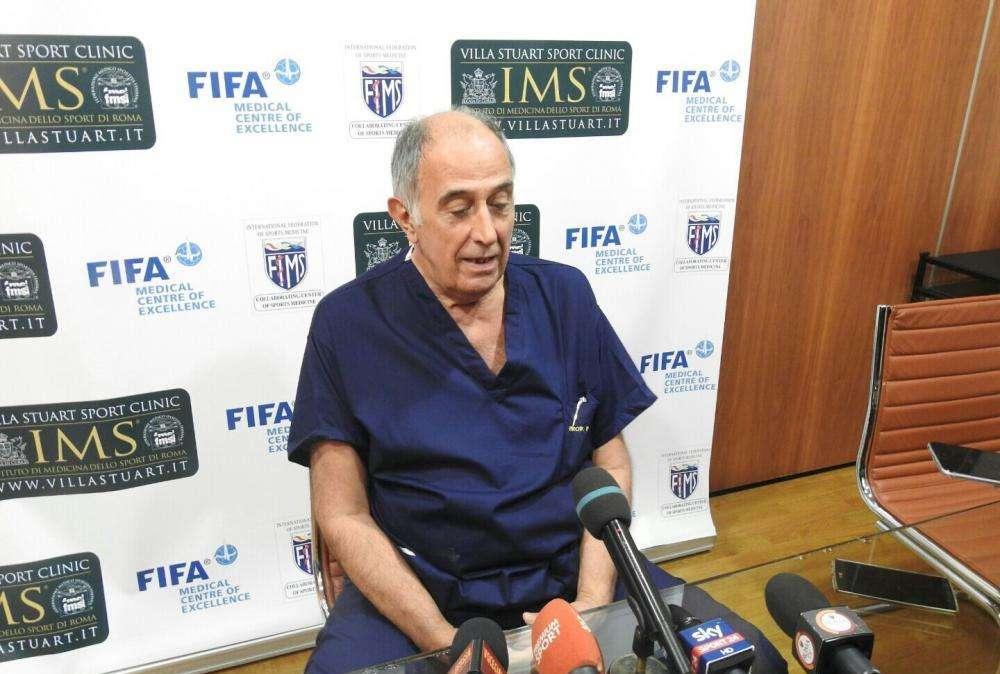 Prof. Mariani: "Florenzi aveva un crociato perfetto, ancora adesso non capisco perché si sia rotto"