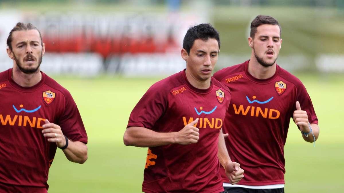 IRDNING - Lavoro sulla velocità: Destro, Piris, Balzaretti e De Rossi a parte rispetto ai compagni