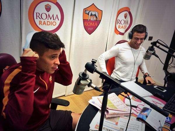Roma Radio, Iturbe: "Non mi considero un campione, devo ancora fare tanto". FOTO!