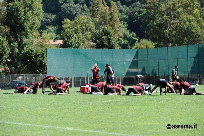 TRIGORIA - Colloquio Totti-Luis Enrique, lo spagnolo prova il Capitano in avanti ruotando gli altri due attaccanti