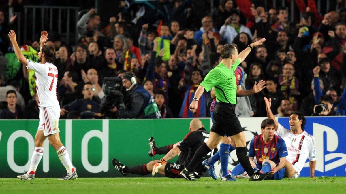 Barça-Milan, l'arbitro Kuipers: "Tutti mi hanno fatto i complimenti"