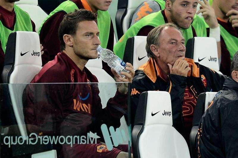 Zeman: "Totti ha trascinato la Roma in Champions"
