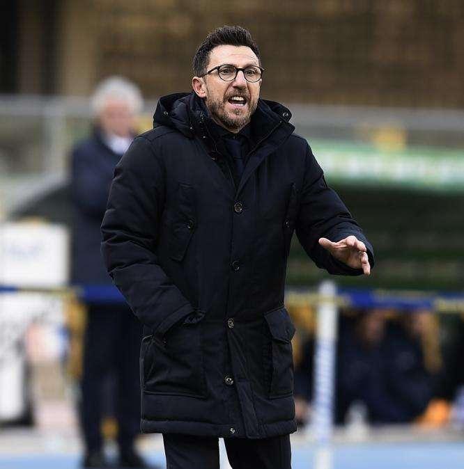 Di Francesco: "In 10 non abbiamo subito tiri in porta, ma non si può soffrire ogni volta fino alla fine. Abbiamo avuto determinazione e cattiveria". VIDEO!