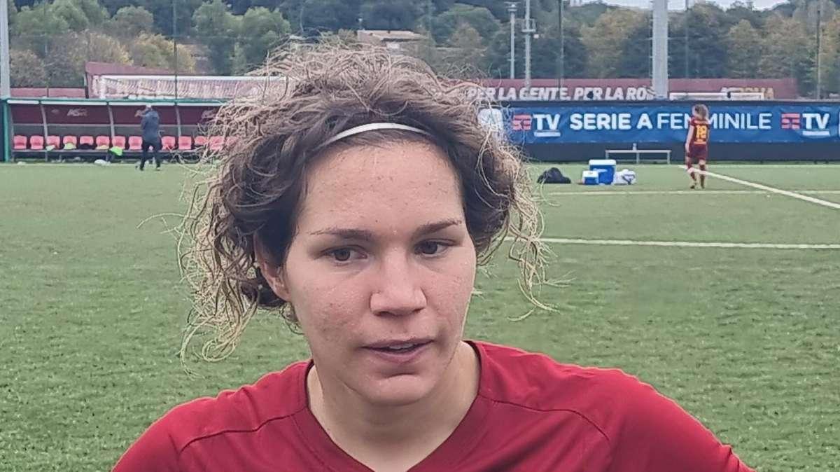 Roma Femminile, Linari: "Non mi sarei mai aspettata di arrivare a questi livelli. Mi ispiro a Thiago Silva e Sergio Ramos"