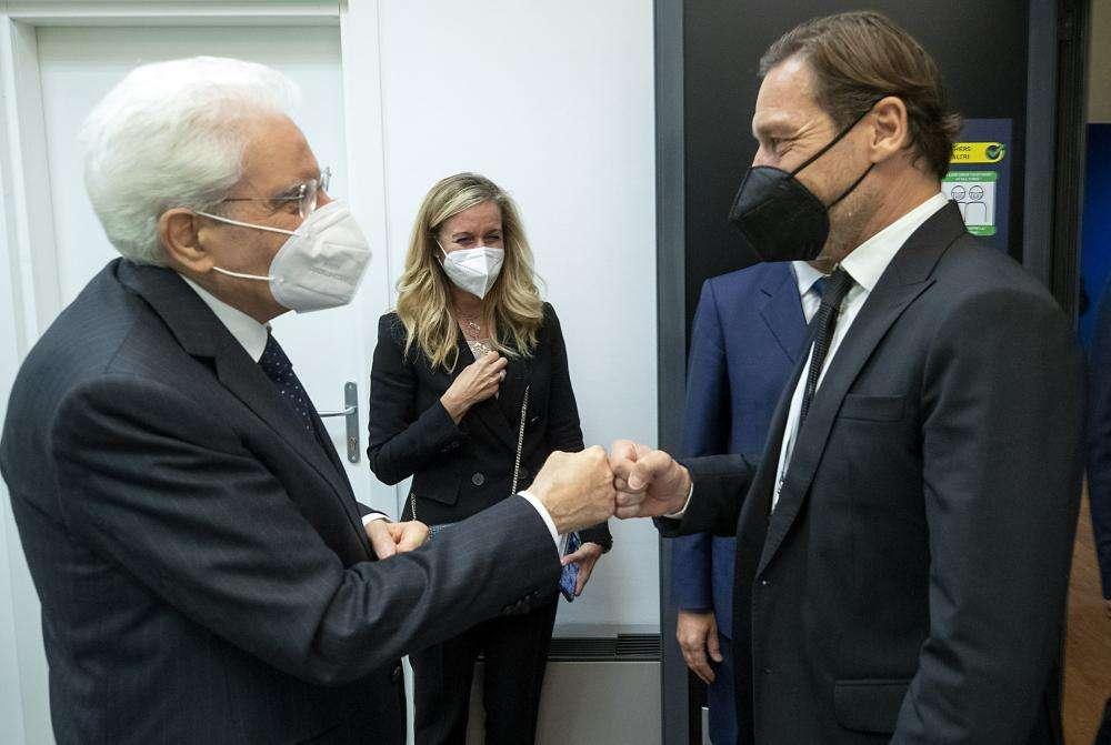 Europei: Mattarella a Totti: "Che piacere rivederla..."