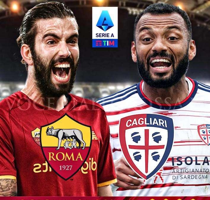 Roma-Cagliari - La copertina del match. GRAFICA!