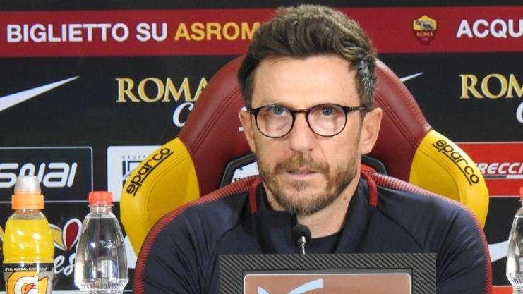 TRIGORIA - Di Francesco: "Jesus dovrebbe giocare. Monchi ha detto cose giuste, noi pensiamo a lavorare. Vorrei vedere più ottimismo"