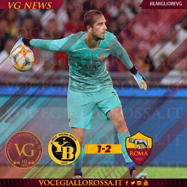 #IlMiglioreVG - Pau Lopez è il man of the match di Young Boys-Roma 1-2. GRAFICA!