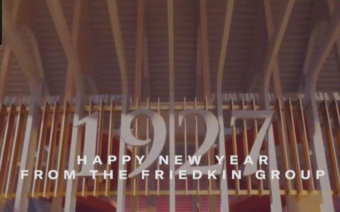 C'è tanta Roma negli auguri del The Friedkin Group: il nuovo stadio la fa da padrone. VIDEO! 