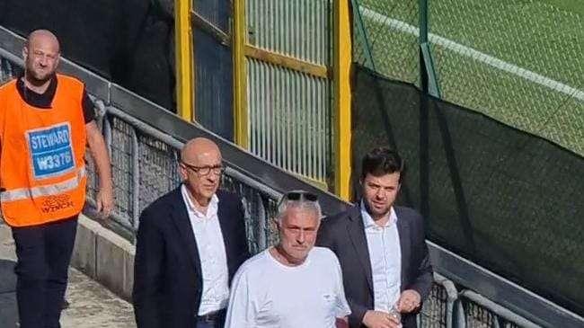 Mourinho e Tiago Pinto, cose da sosta