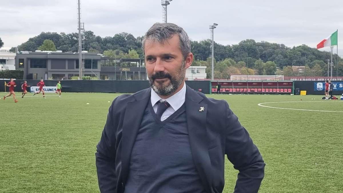 Roma Femminile, Spugna: "Abbiamo tante assenze per COVID-19, ma non vogliamo alibi. Presenteremo una squadra all'altezza"