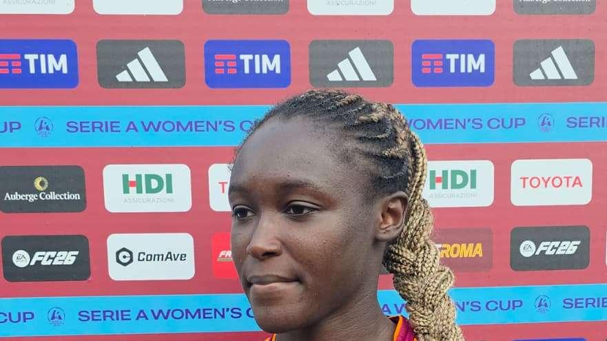 Roma Femminile, Babajide: "Contenta di aver contribuito alla vittoria. Fiduciosa per i ritorno con lo Sporting". VIDEO!