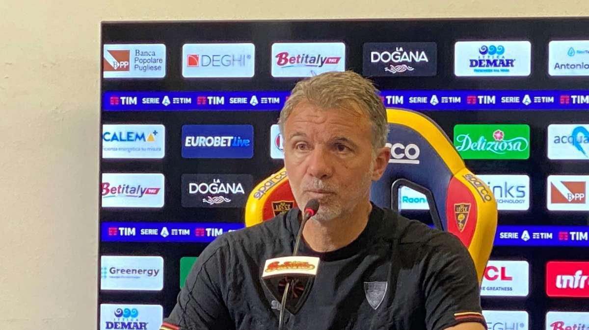 Lecce, Baroni: "Abbiamo più consapevolezza rispetto all'andata. Serve una gara perfetta, ma non è detto che basti"