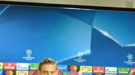 TRIGORIA - Di Francesco: "Ok Perotti e Nainggolan, Kolarov da valutare. Il nostro destino è nelle nostre mani". FOTO! VIDEO!