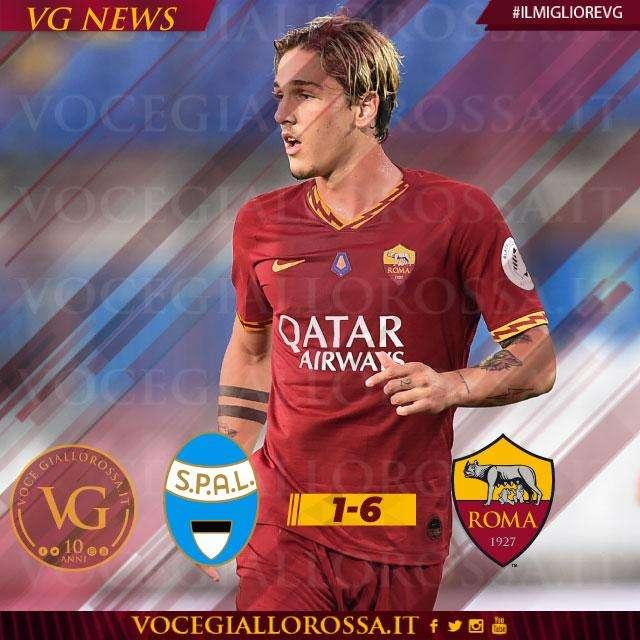 #IlMiglioreVG - Nicolò Zaniolo è il man of the match di SPAL-Roma 1-6. GRAFICA!