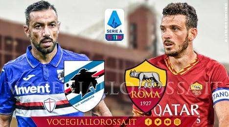 Sampdoria-Roma 0-0 - I giallorossi impattano a Genova in una gara con poche emozioni. Espulso nel finale Kluivert. VIDEO!