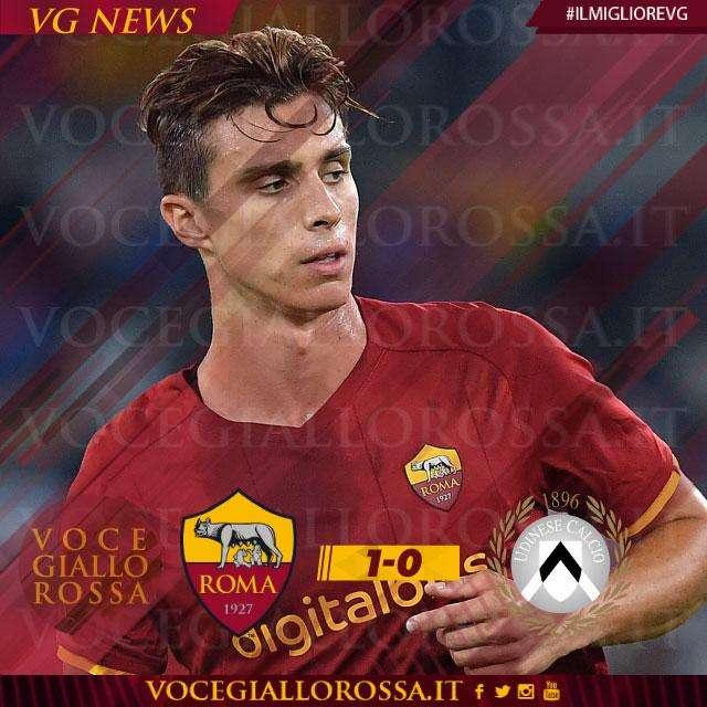 #IlMiglioreVG - Riccardo Calafiori è il man of the match di Roma-Udinese 1-0. GRAFICA!