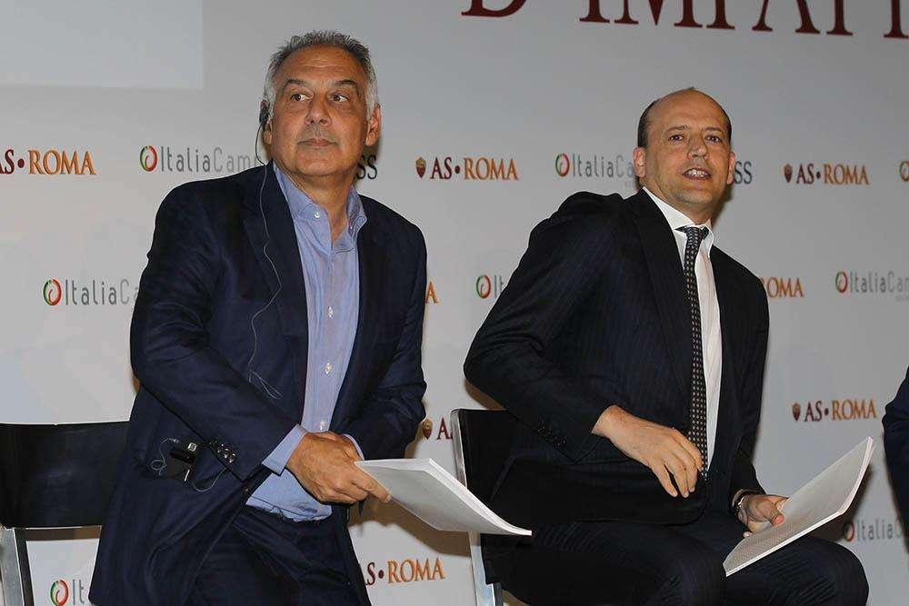 Mattinata di lavoro per Pallotta: incontri con Baldissoni, Gandini e Fienga
