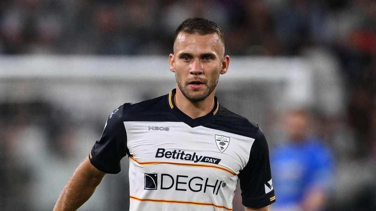 Lecce, Blin: "Siamo stati molti vicini a vincere contro la Roma"