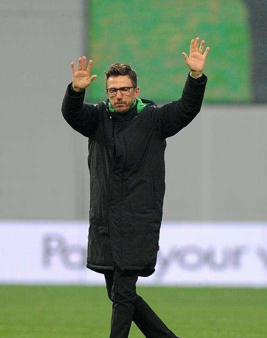 Sassuolo, domani alle 13.15 la conferenza stampa di Di Francesco