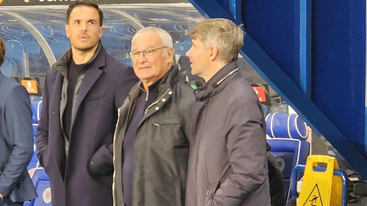 Rangers-Roma - Colloquio Massara-Ranieri durante la rifinitura. VIDEO!