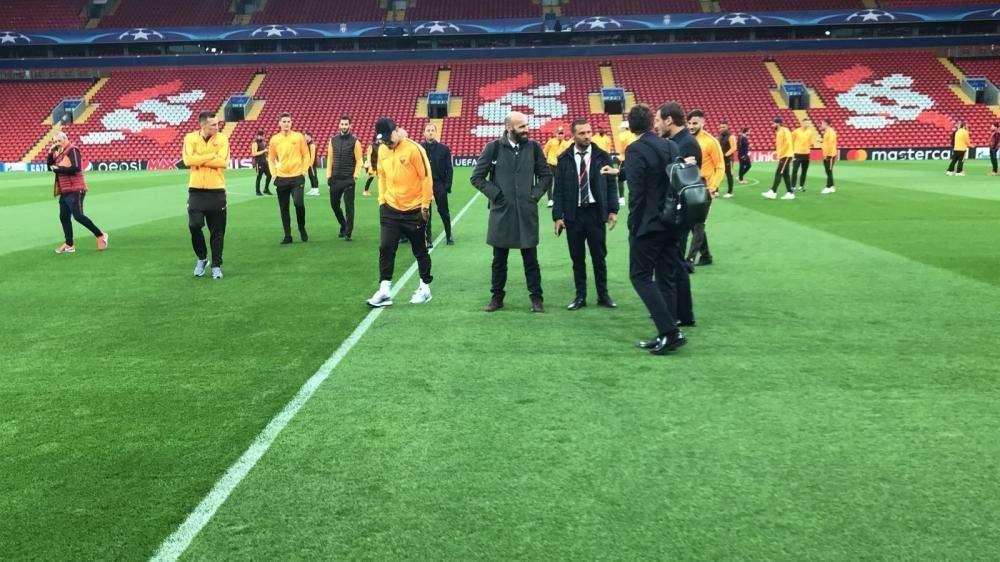 Ricognizione a Anfield per la Roma. FOTO! VIDEO!