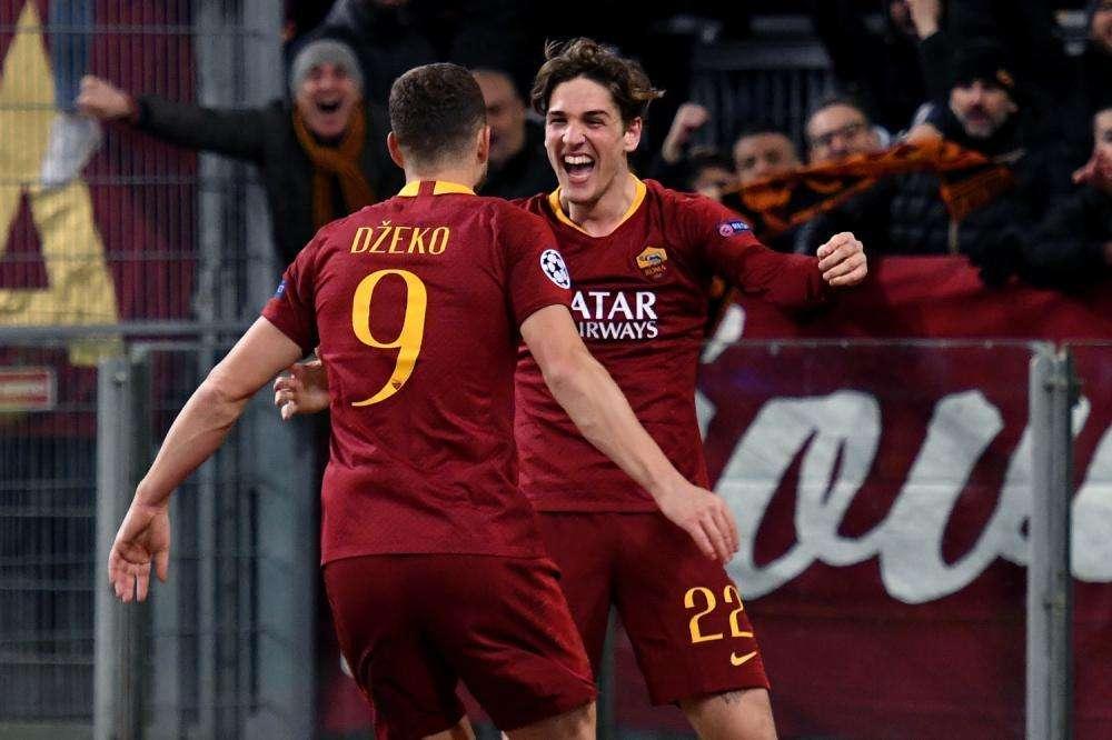 Dzeko e Zaniolo nella Squadra della Settimana della Champions League