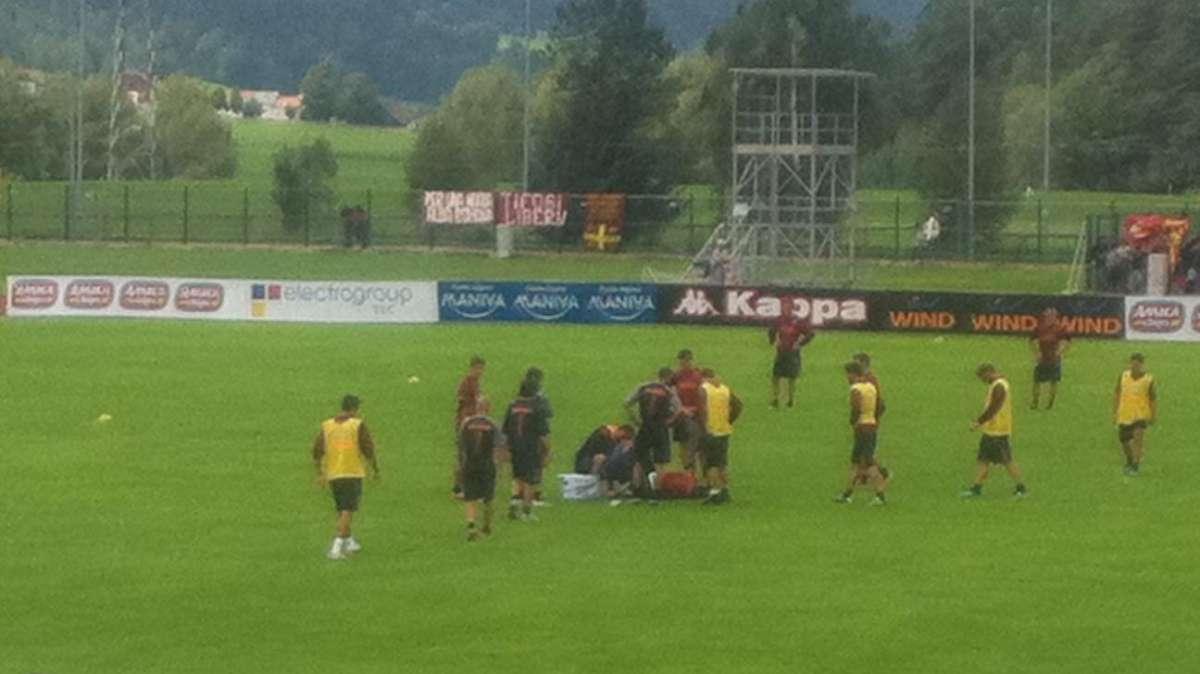  RISCONE  Luis Enrique lavora sulla difesa, provati Totti-Borriello-Vucinic, problema per Perrotta FOTO!