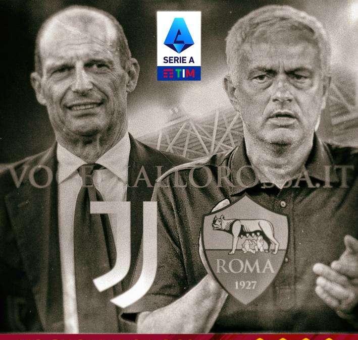 Juventus-Roma - La copertina del match. GRAFICA!