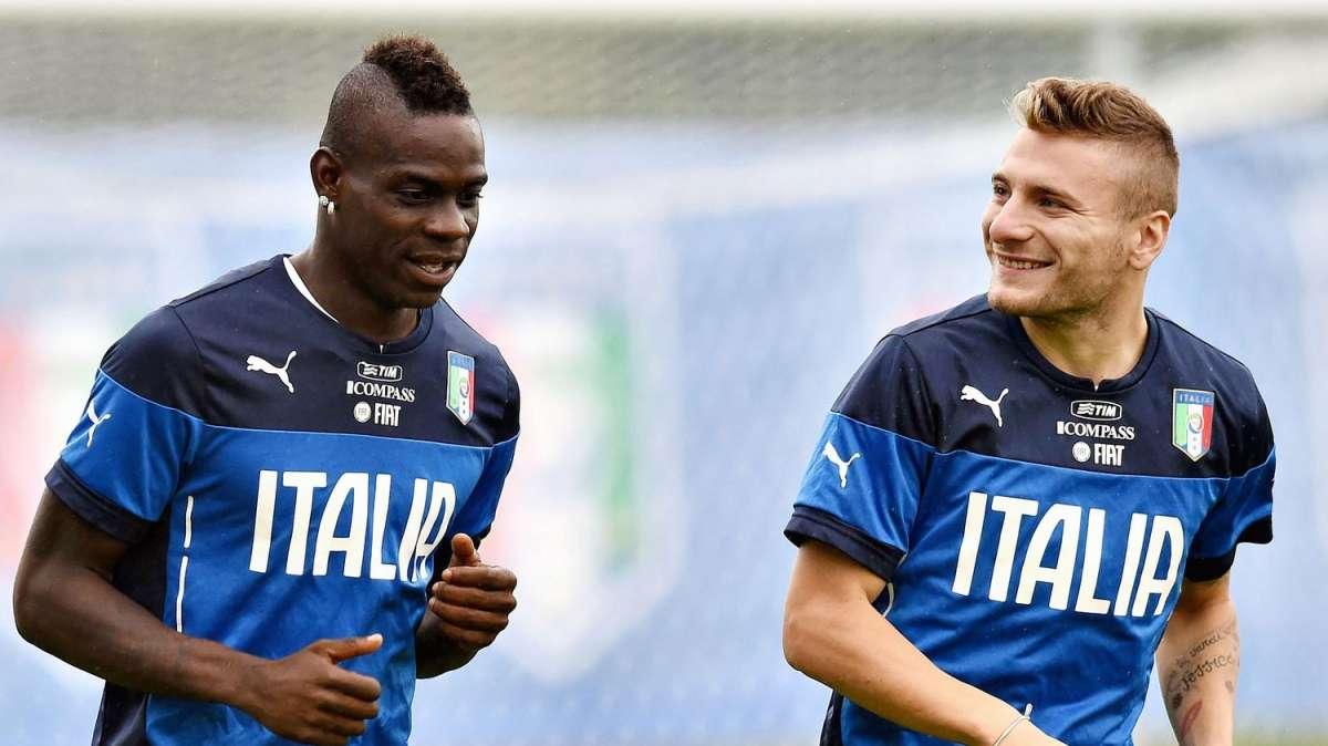 Italia-Uruguay, Immobile al fianco di Balotelli