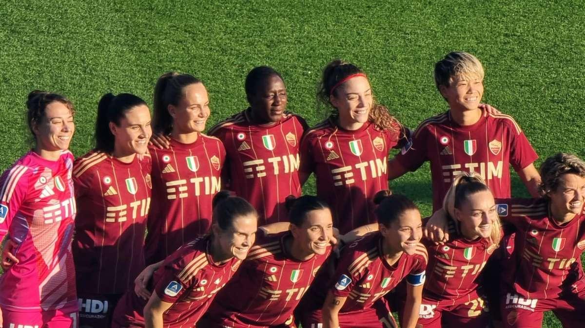 Roma Femminile, le convocate di Spugna per la gara contro il Milan