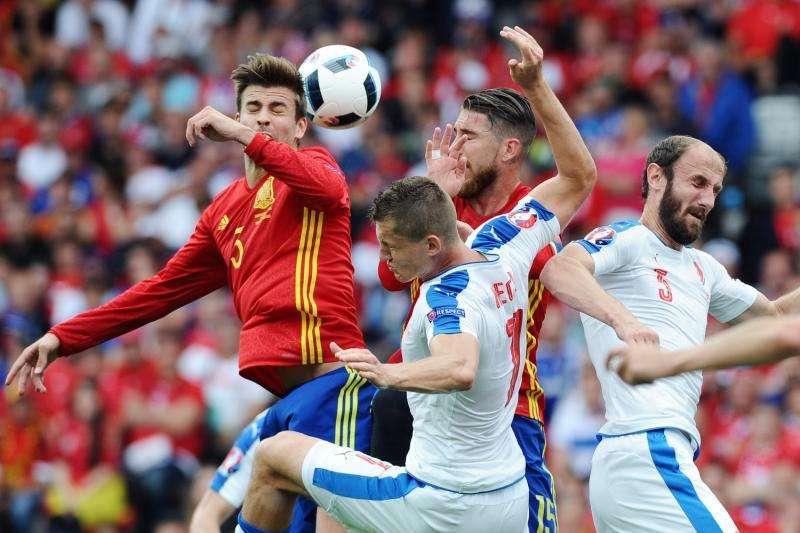 Euro 2016, Spagna-Repubblica Ceca 1-0: decide Piqué nel finale