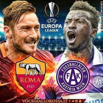Roma-Austria Vienna: la copertina