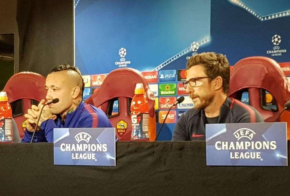 LA VOCE DELLA SERA - Di Francesco: "Domani voglio positività". Nainggolan: "La vittoria sarebbe un passo importante". Lesione muscolare per Peres