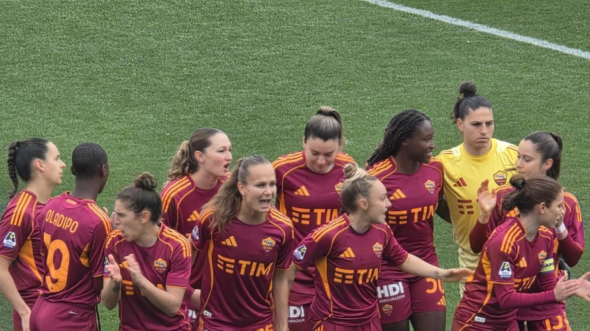 Roma Femminile, prima seduta d'allenamento agli ordini di Piovani